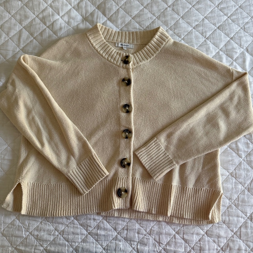 Madewell cream sweater